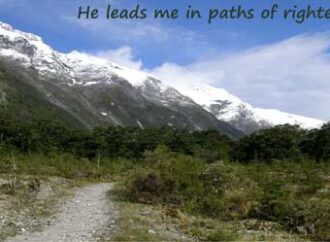 He leads